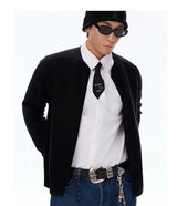 Modal Core-Spun Knit Cardigan