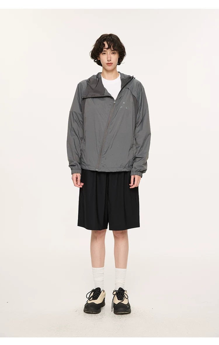 UPF50+ Asymmetrical Zip Sun Jacket