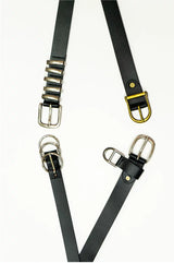 Men's Genuine Leather Buckle Belt