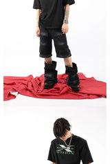 Short Sleeve Tees with Detachable Pads