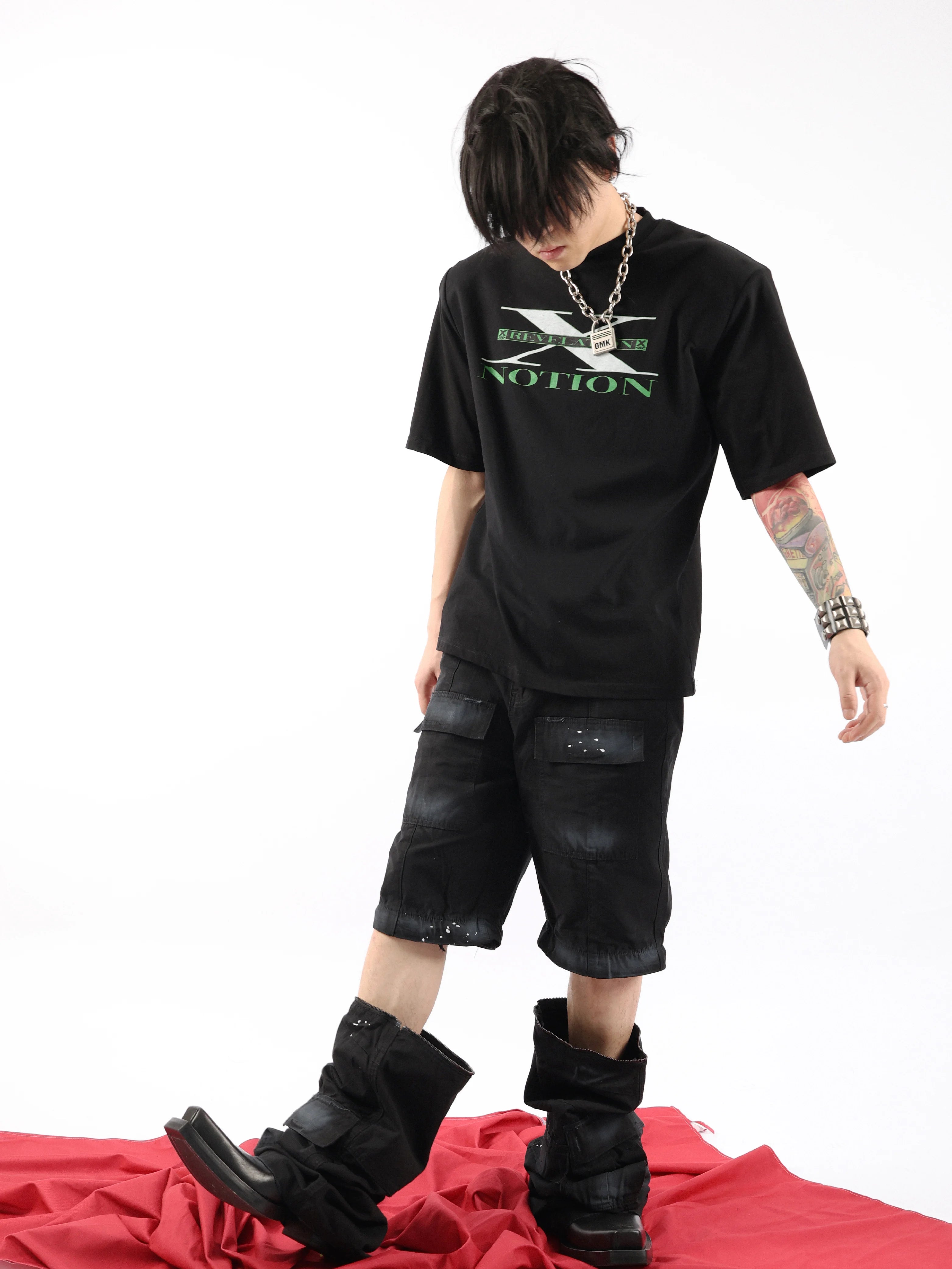 Short Sleeve Tees with Detachable Pads