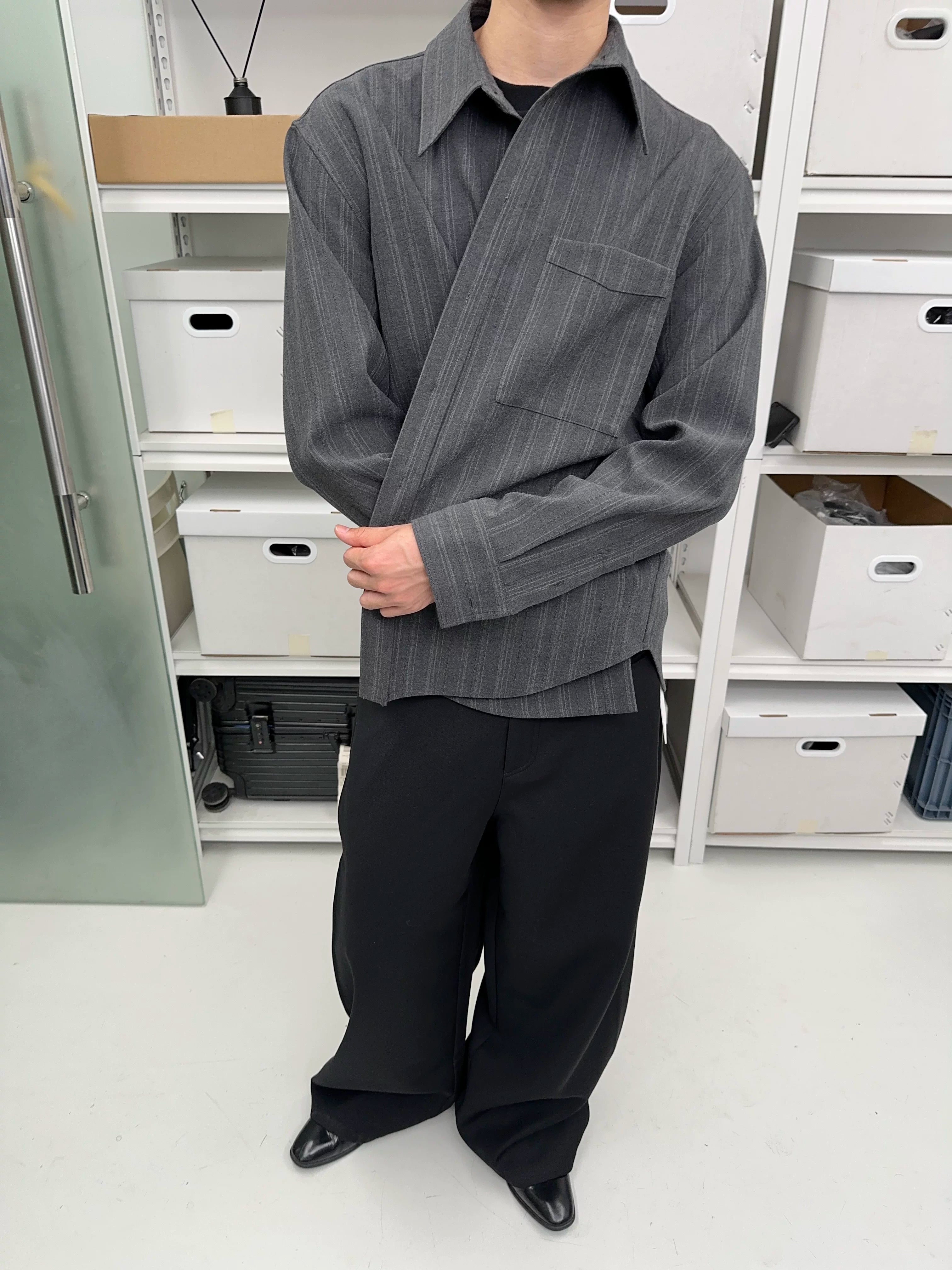 Wrinkle-Resistant Chest Pocket Shirts
