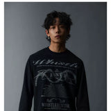 Cleanfit Couple Vintage Long-sleeve Wheat Tees