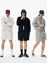 Men's Drawstring Cotton Sports Shorts