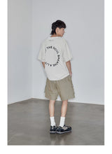 Magnetic Belted Elastic Multi-pocket Shorts