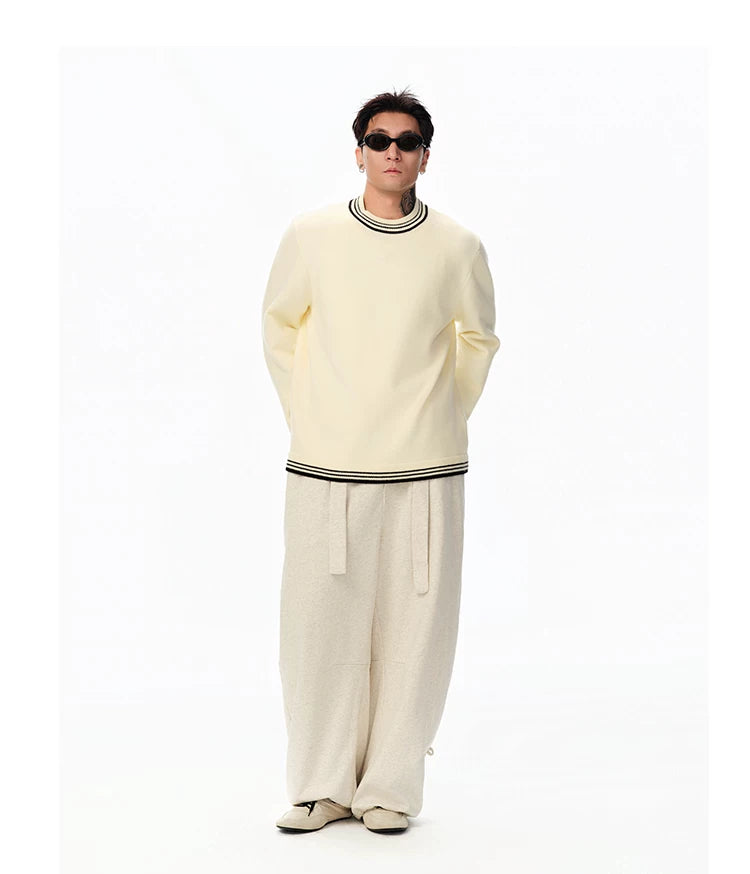 Loose Crew Neck Sweater