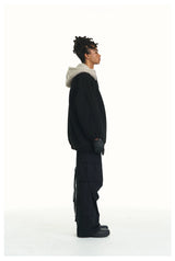 Unisex Loose Pleated Multi-pocket Cargo Pants