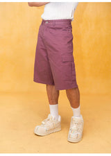 Men's Vintage Loose Cargo Denim Shorts