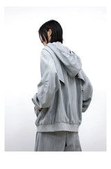 Modified MA1 Jacket with Detachable Hood