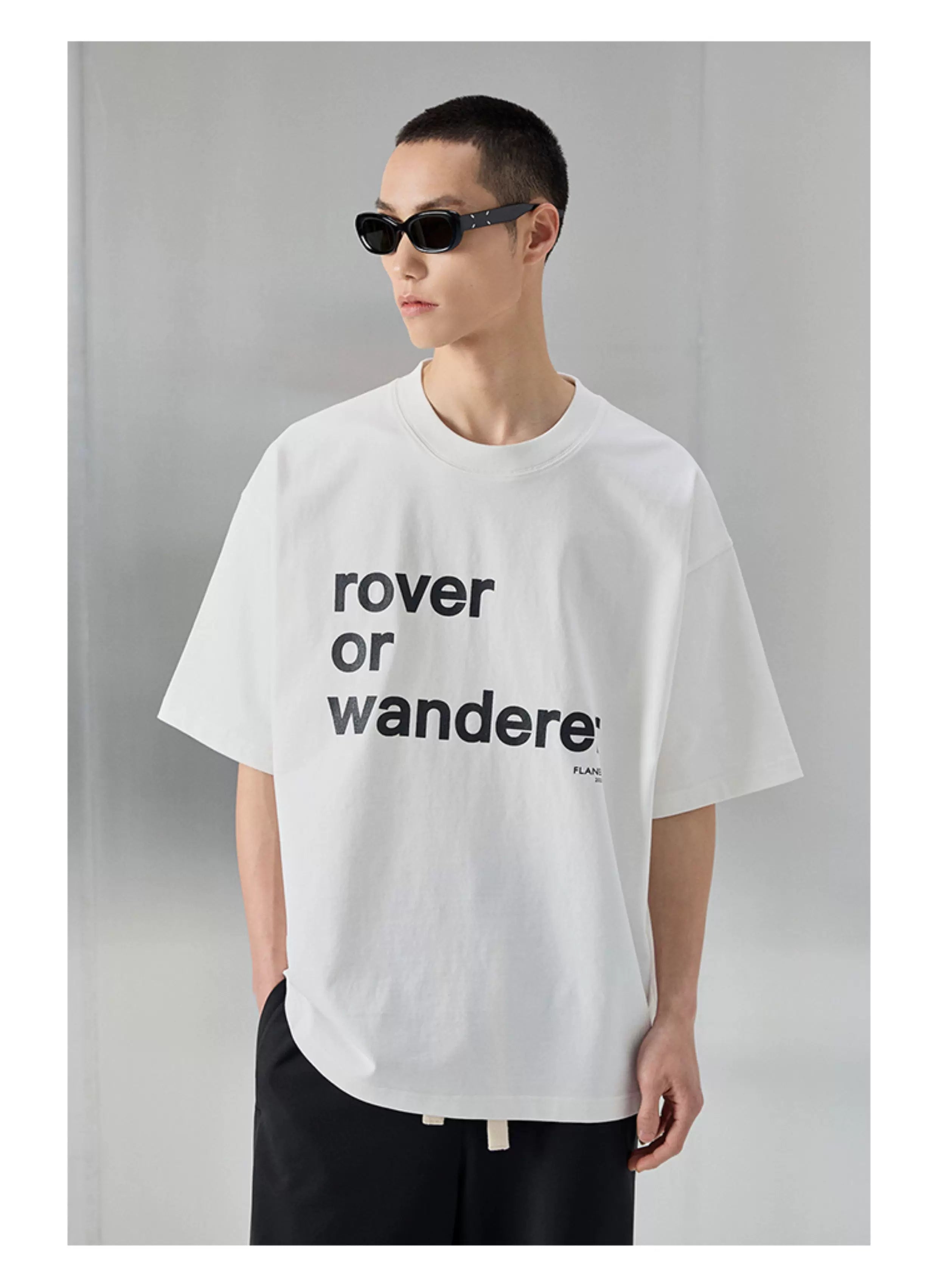 Foam Print Loose Tees
