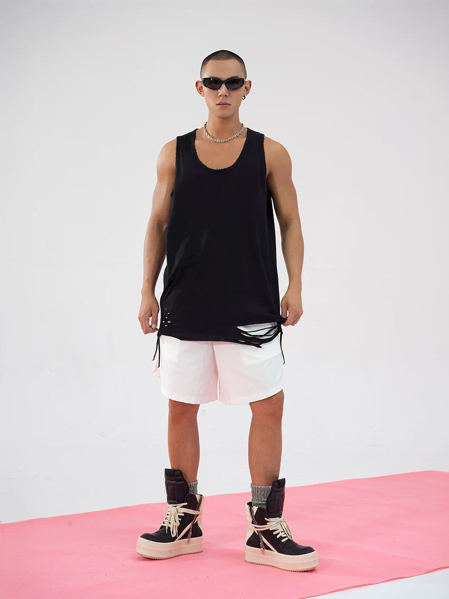 Men's Ripped Sports Tank Tops