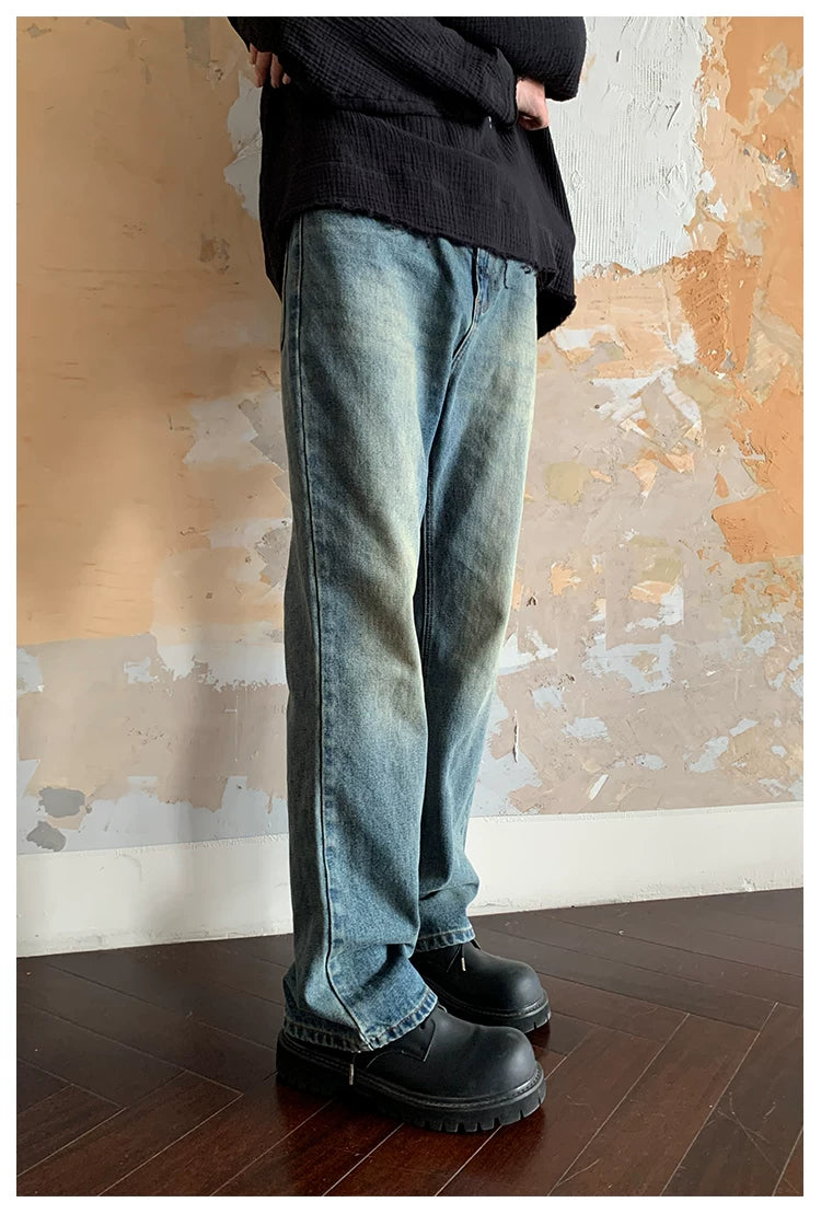 Washed Slim Flared Cleanfit Jeans