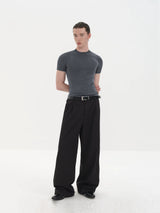 Summer Loose Pleated Tencel Cotton Pants