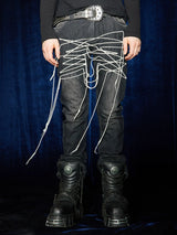 American Vintage Star Drawstring Stretch Jeans