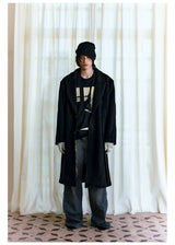 Padded Long 70% Australian Wool Coat