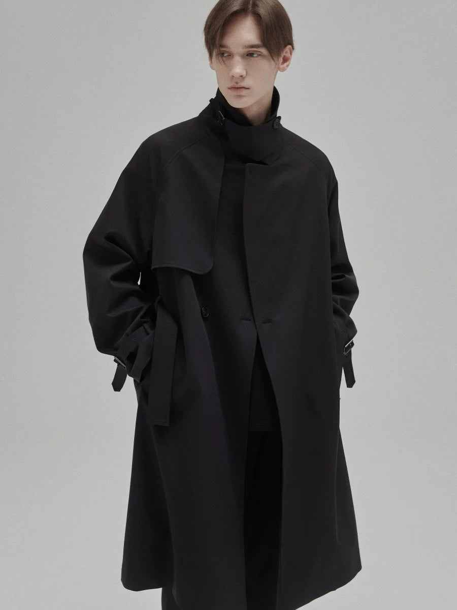 Vintage Double Breasted Belted Trench Coat