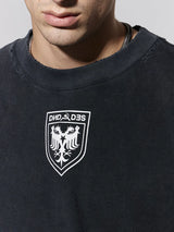 American Cleanfit Vintage Washed Badge Tee