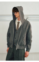 Men's Two-In-One V-Neck Vest Blazer