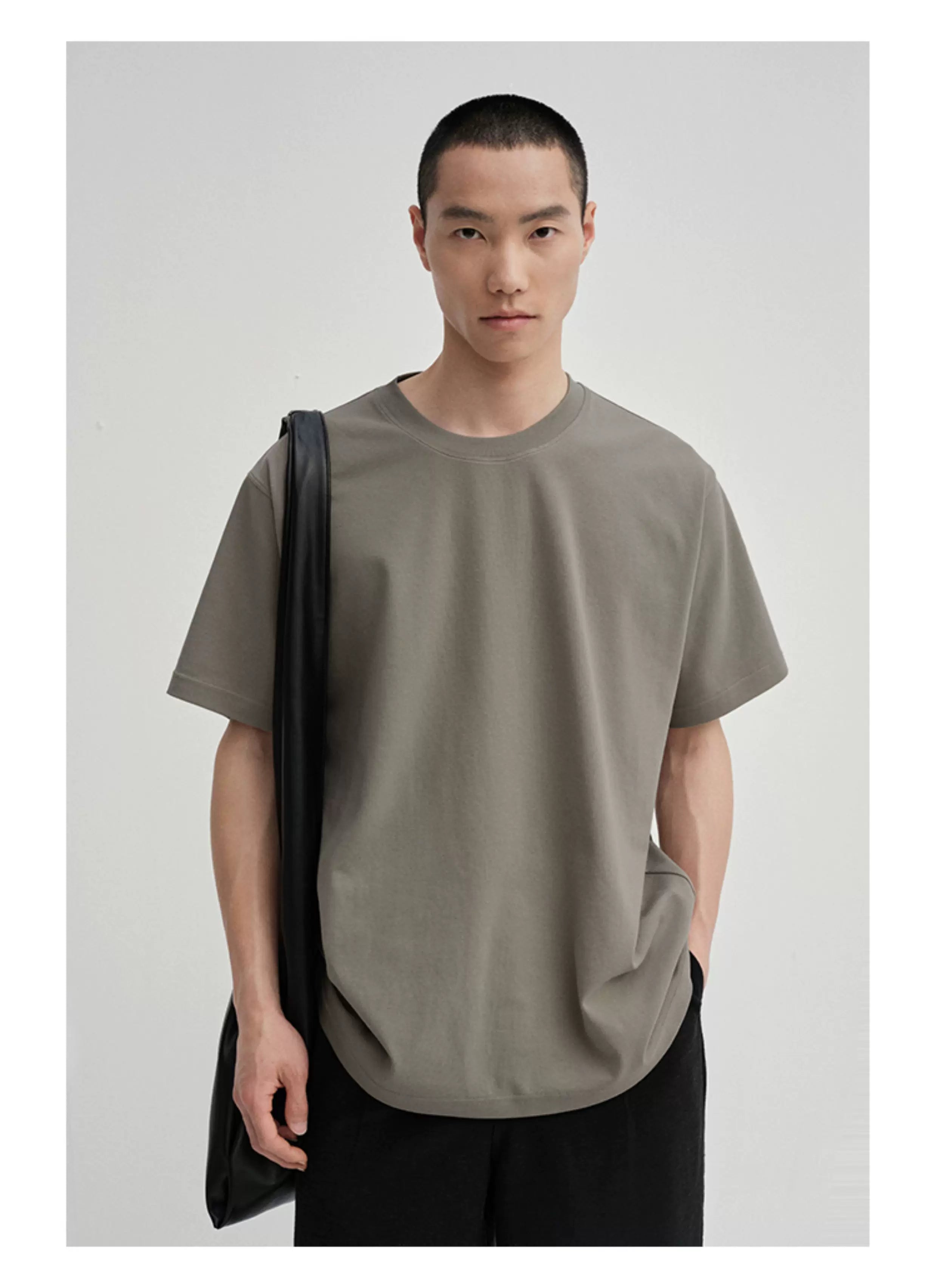 Basic Short Sleeve Sorona Cotton Tee