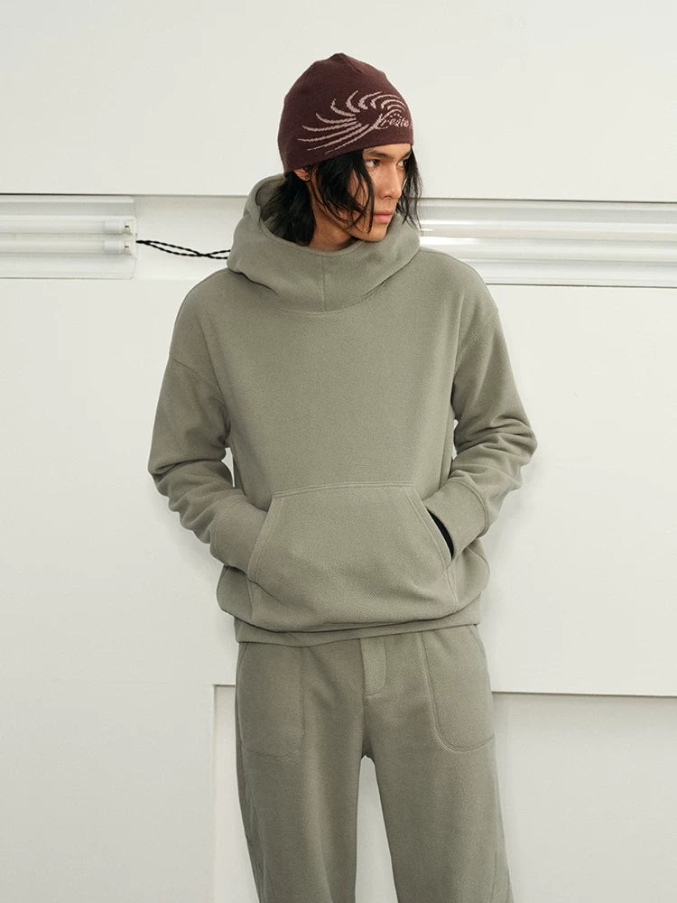 Men's Loose Fleece Hoodie