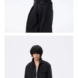 Wool Blend Quilted Short Jacket