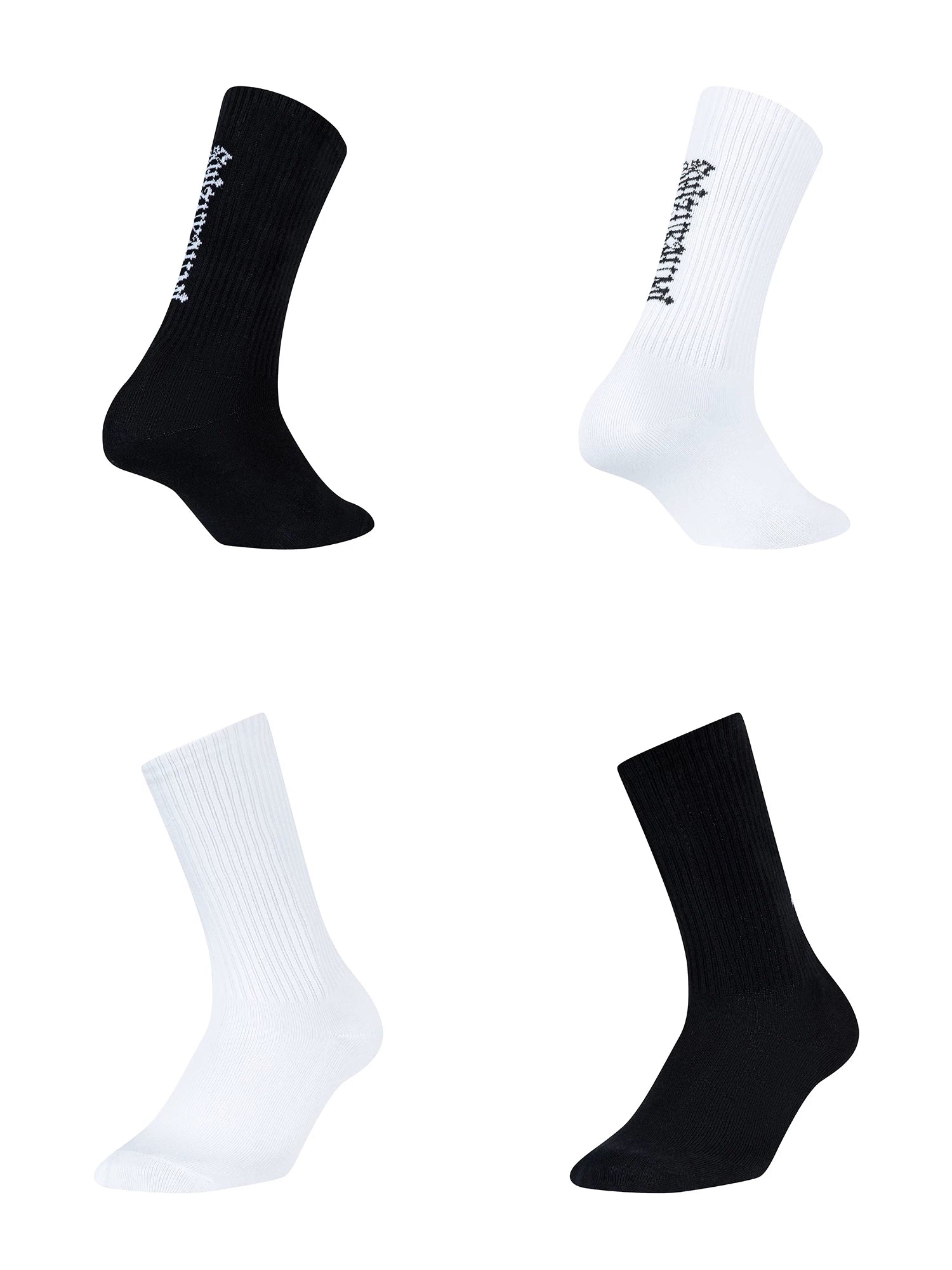 Men's One Size Cotton High-Top Socks