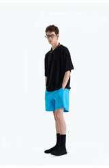 Supima Nylon Blend Drawstring Shorts