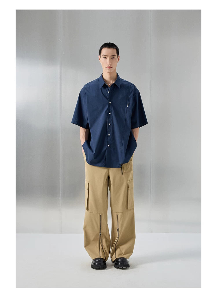 Retro Short Sleeve Pima Blend Shirt