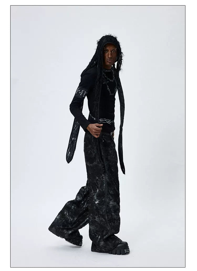 Long Rabbit Ear Hip Hop Durag