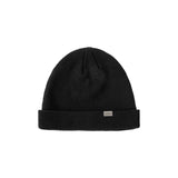 Metal Emblem Knit Beanie