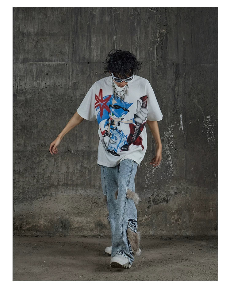 Sonic Hip Hop Graphic Tee