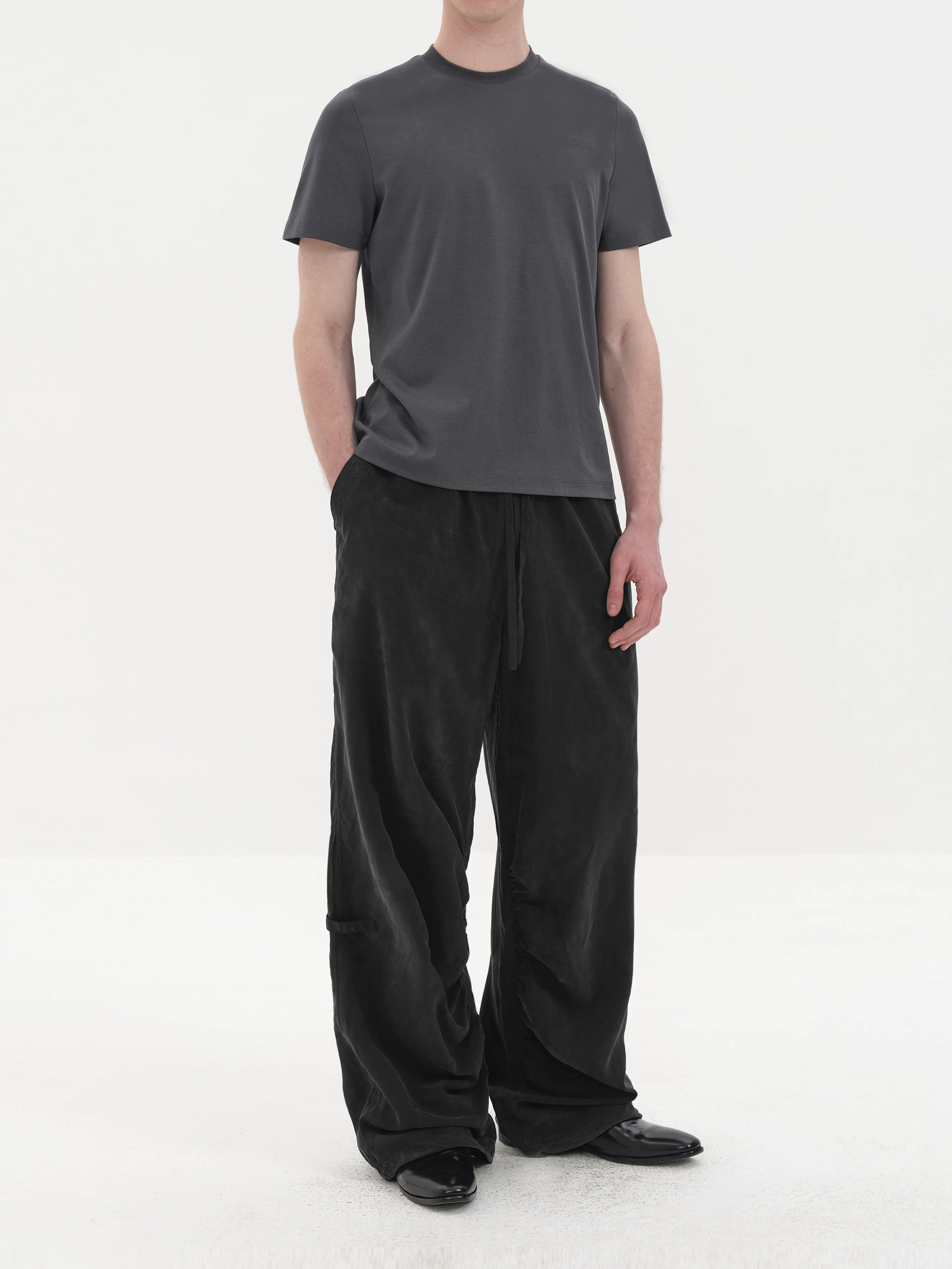 Logo Square Shoulder Quick Dry Tees