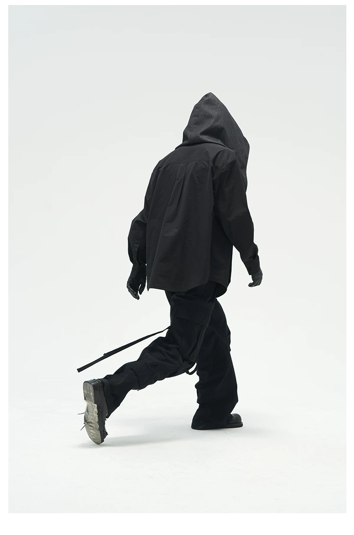 Unisex Loose Pleated Multi-pocket Cargo Pants