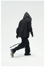 Unisex Loose Pleated Multi-pocket Cargo Pants