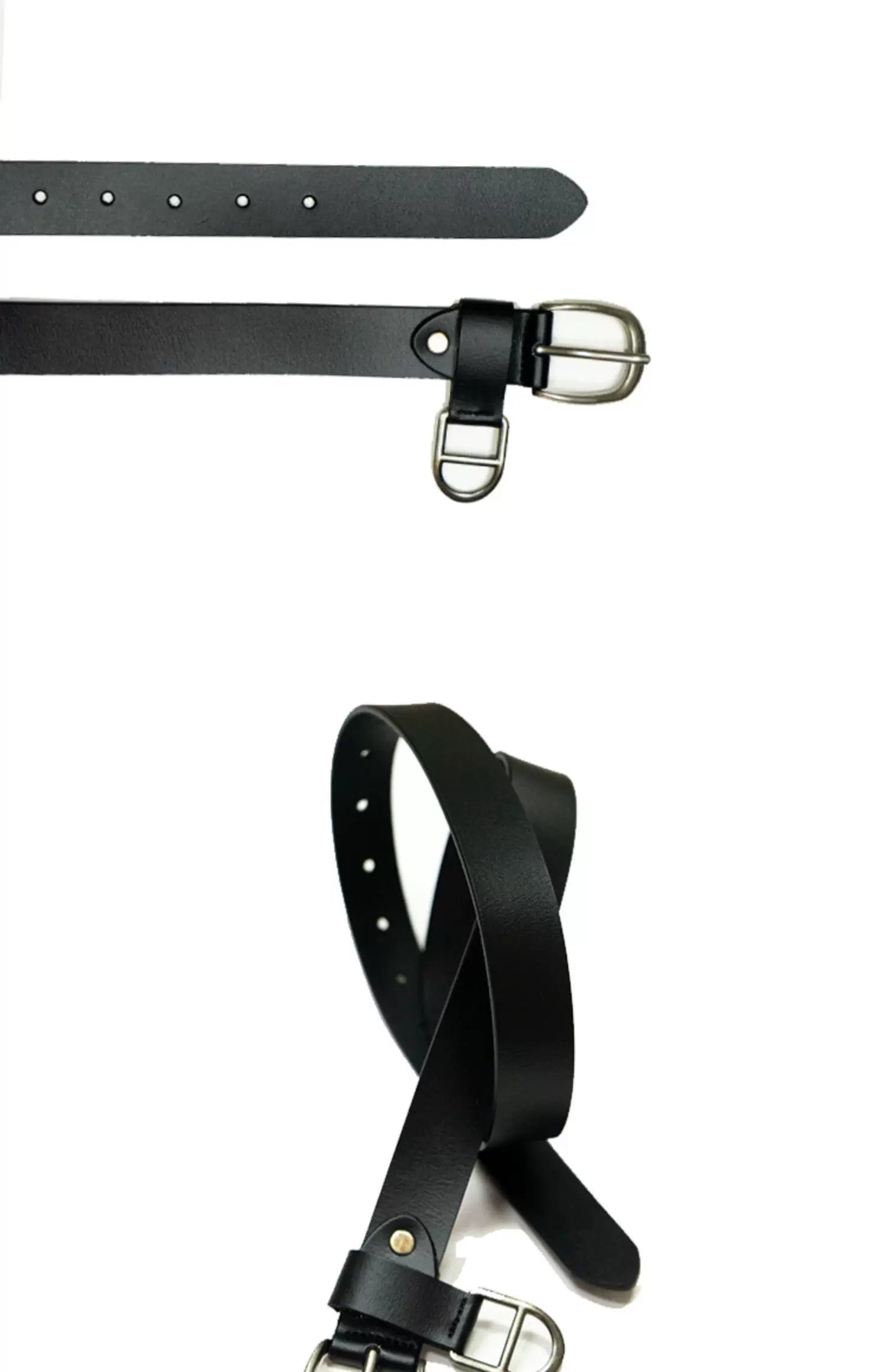 Men's Genuine Leather Buckle Belt