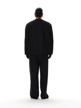 Men's Wool Blend Tweed Jacket