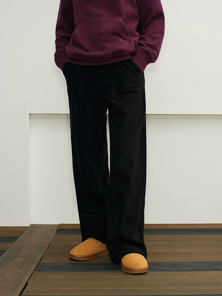 Men's Casual Thick Self-Heating Fleece Pants