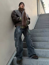 MA1 Flight Jacket Detachable Scarf Hood