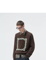 Short Color Block Plaid Cargo Shirt