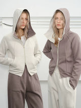 Men's Reversible Zip Hoodie Sweatpants Set