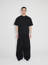 Oversized Short Sleeve Broad Shoulder Tees