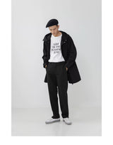 Drapey Straight Split Lounge Pants