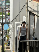 Stretchy Fitted U-Neck Tank Tops