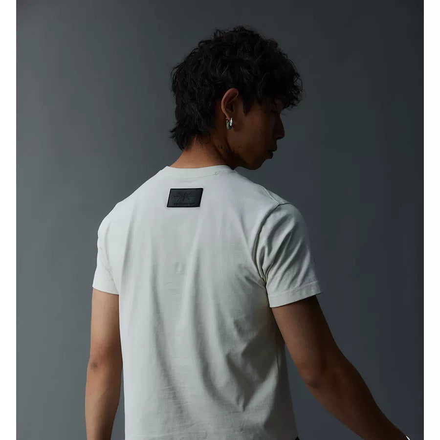Unisex Tri-Color Slim Cotton Tees