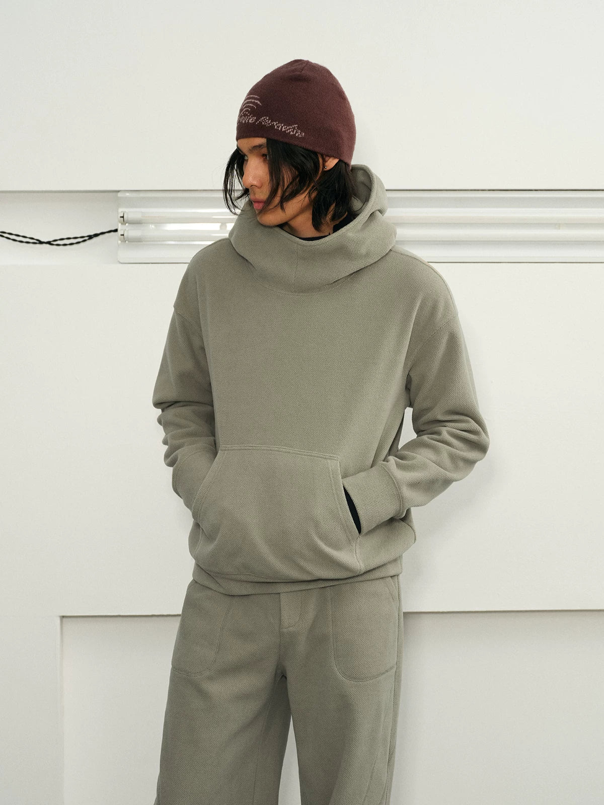 Men's Loose Fleece Hoodie