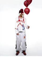 Men's 2-In-1 3-Stripe Wide Leg Sweatpants