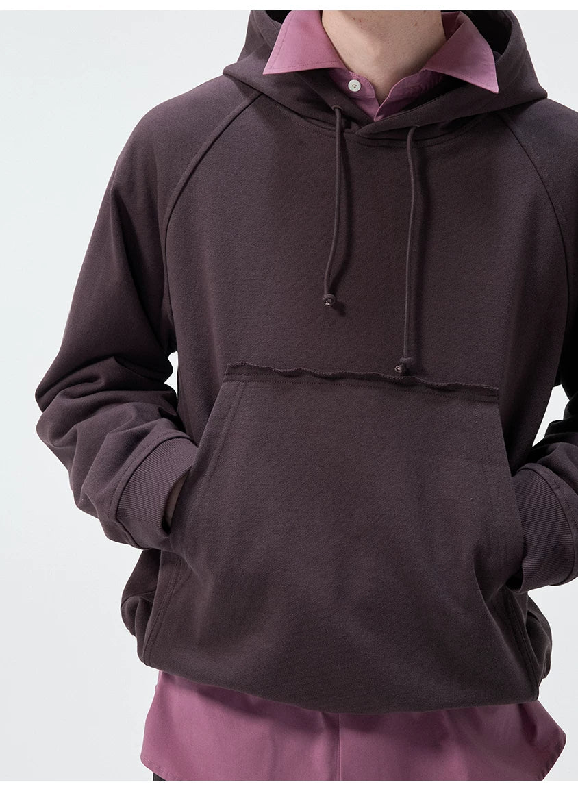 Cotton Terry Kangaroo Pocket Hoodie