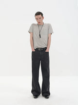 Chest Pocket Silk Cotton Tees