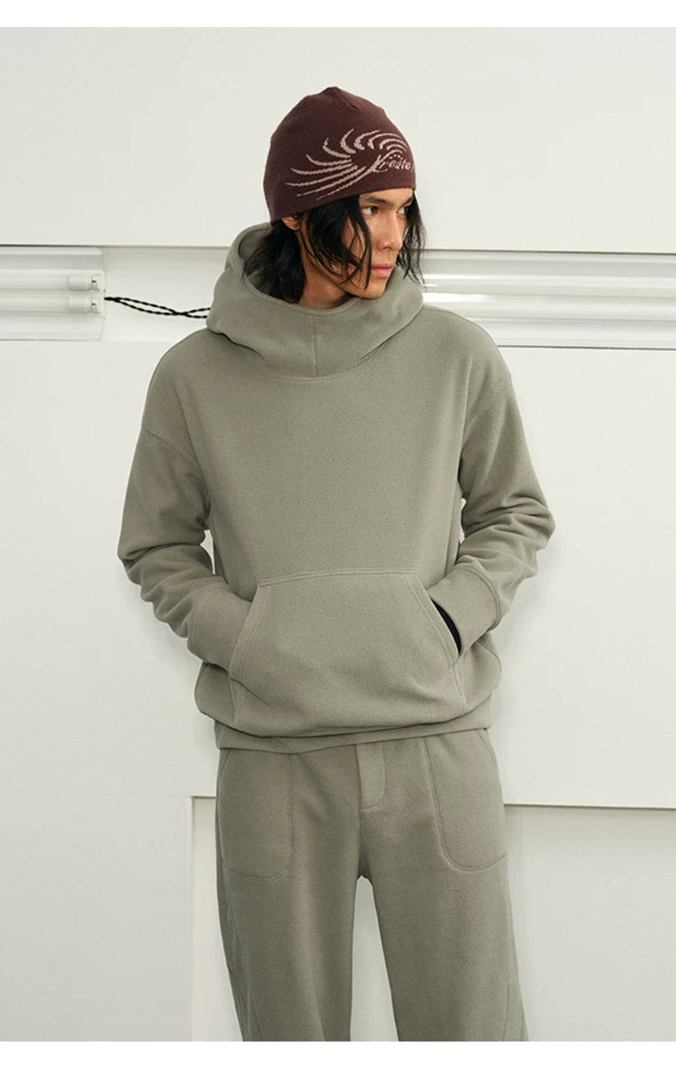 Men's Loose Fleece Hoodie