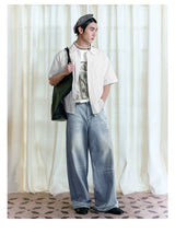 Fence Short Sleeve Cotton Shirt